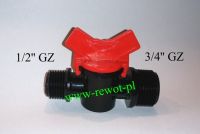 ZAWR KULOWY 1/2"GZ x 3/4"GZ